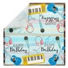 Blue Panda 100 Pack Music Notes Paper Napkins for Music Themed Party Decorations, 5x5 In - 4 of 4