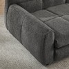 Mocamel Soft Comfortable Big Dog Elevated Sofa Durable Modern Linen Fabric Fashion - 2 of 4