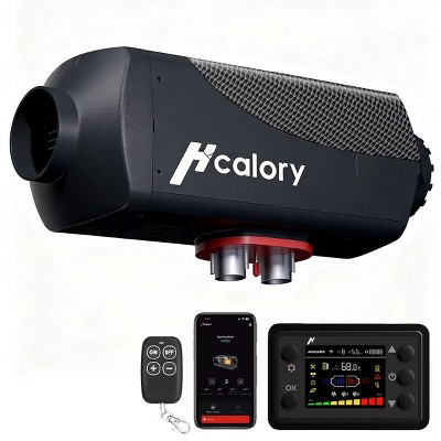 Hcalory Rapid Heating 5KW-8KW Diesel Heater 10L Tank with Bluetooth Control for Car Truck
