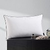Itopfox Flat Feather Down Pillows for Sleeping Queen Size, Thin Hotel Pillow with Airyfil Fillings, Soft Bed Pillow for Stomach, Back Sleepers - 4 of 4