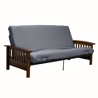 target gray futon