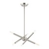 Livex Lighting Soho 6 - Light Chandelier in  Brushed Nickel - 4 of 4