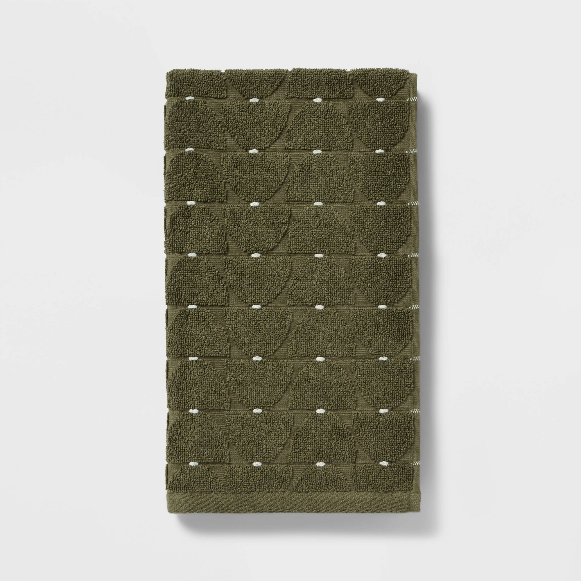 Modern Sculpted Hand Towel Green - Threshold™