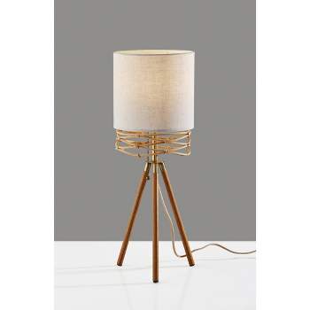 Melanie Table Lamp Natural - Adesso