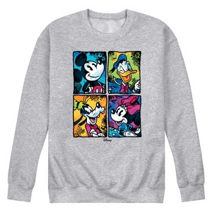 Men's - Disney - Mickey Friends Urban Graphic Fleece Sweatshirt - 1 of 4