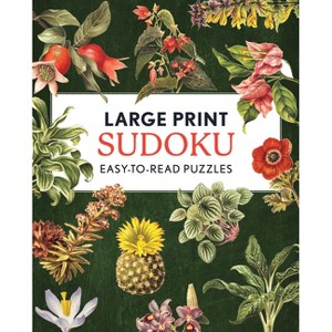Large Print Sudoku - by  Editors of Chartwell Books (Paperback) - 1 of 1