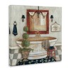 Stupell Industries Chic Bathroom Interior Traditional Home Charm Canvas Art - 2 of 4
