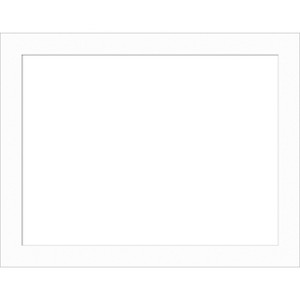Amanti Art Basic Black Narrow Framed Dry Erase Magnetic Board - 1 of 4