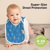 KeaBabies 8-Pack Hallo Baby Drool Bibs , Baby Bibs for Boys, Girls, Pull-on Bibs for Baby Boy, Baby Girl, Baby Bib Unisex - 2 of 4
