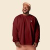 Dalix Astronaut Embroidered Cotton Classic Fit Long Sleeve Crewneck Tee Shirt Mens - 3 of 4