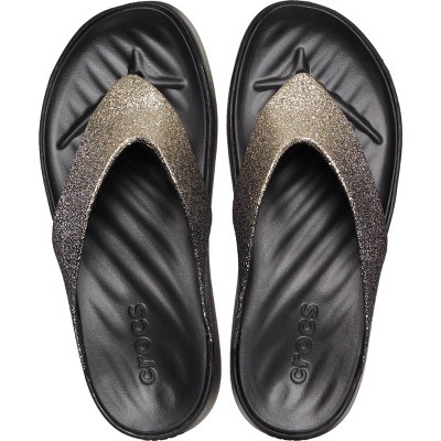 Crocs Women's Getaway Chunky Glitter Flip Flop Platform Sandals - image 3