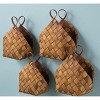 Woven Metasequoia Wood Storage Baskets with Handles Set of 4 by Melrose - 3 of 3