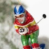 5.75"H Sullivans Retro Skier Christmas Ornament, Multicolor, Christmas Tree Decor - 2 of 2