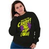 Dennis Cartoon Here For The Candy Sweatshirt for Men or Women Brisco Brands - 4 of 4