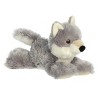 Aurora Small Eco Softies Wolf Eco Nation Eco-Friendly Stuffed Animal Gray 9" - 3 of 4