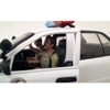 Seated Sheriff Officers 2 Piece Figure Set for 1:18 Models by American Diorama - 2 of 3
