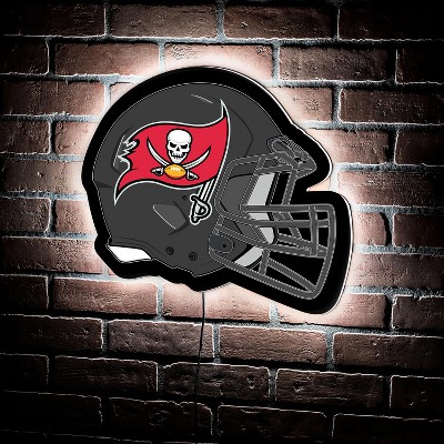 Evergreen Ultra-Thin Edgelight LED Wall Decor, Helmet, Tampa Bay Buccaneers- 19.5 x 15 Inches Made In USA