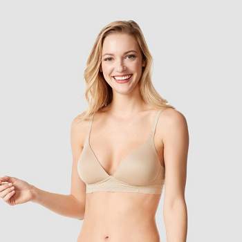 All.you. Lively Women's All Day Deep V No Wire Bra - Toasted Almond 34b :  Target