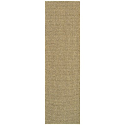 Oriental Weavers Karavia 2068X Tan Indoor/Outdoor Area Rug - 2'3" x 7'6"