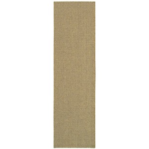 Oriental Weavers Karavia 2068X Tan Indoor/Outdoor Area Rug - 2'3" x 7'6" - 1 of 4