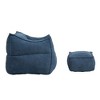 CAVINAS Bean Bag Chair Lazy Sofa/Footstool Durable Comfort Lounger High Back Bean Bag Chair Couch for Adults and Kids - 4 of 4