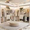 Aheaplus 25'' - 96'' W Closet System with Mirror - 4 of 4