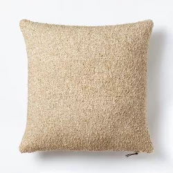 Textured Boucle Throw Pillow with Exposed Zipper - Threshold™ designed with Studio McGee