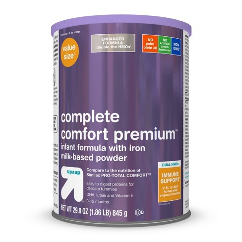 Complete Comfort Premium Infant Formula Powder With Iron - 29.8oz - Up &  Up™ : Target