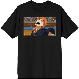 Haikyu Shoyo Hinata Character Men's Black Graphic Tee - 1 of 1