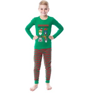 Transformers Christmas Robots In Disguise Long Sleeve Pajama Set - 1 of 4