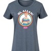 Women's - Barbie - Hi Allan Graphic T-shirt Dress - 2 of 4