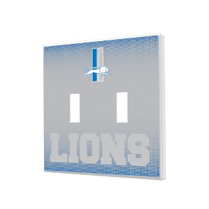 NFL NFC Historic Teams Linen Hidden-Screw Light Switch Plate for Double Toggle - 1 of 4