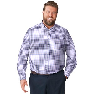KingSize Men's Big & Tall Tall Wrinkle-Free Dress Shirt - 1 of 3