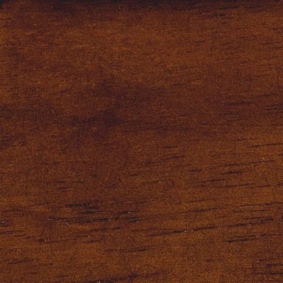 Bowen 24" Brown Wood and Faux Leather Backless Stool