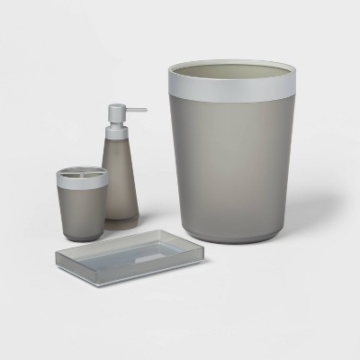 Bathroom Tray Gray - Room Essentials™ : Target