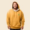 Dalix Alien Embroidered Fleece Zip Hoodie Cold Fall Winter Mens - 3 of 4
