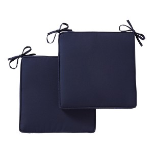 Sunbrella 17 in. Square Chair Pad (2-Pack) - 1 of 4