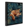 Stupell Industries Tropical Leopard with Glitz Gem, 18" x 18" - 3 of 4