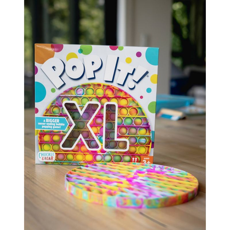 Chuckle &#38; Roar Pop It! XL The Jumbo Never-Ending Bubble Popping Fidget and Sensory Game - Tie Dye, 5 of 17