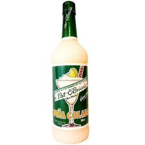 Pat O'Brien's Pina Colada Mix, 1 Liter, Easy Preparation, Perfect Drink for Luau Party, 33 Servings - 1 of 2