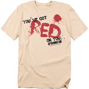 Shaun Of The Dead Red On You Adult T-Shirt - 1 of 4