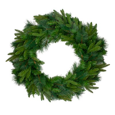 Northlight Rosemary Emerald Angel Pine Artificial Christmas Wreath - 30-Inch, Unlit