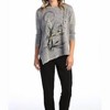 Women's Pinball Mineral Washed Dolman Sleeve Cotton Top - Jess & Jane 3X - 2 of 2