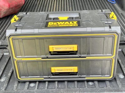 DeWalt 21.8 in. ToughSystem 2.0 Tool Box and ToughSystem 2.0 22 in. Extra Large Tool Box