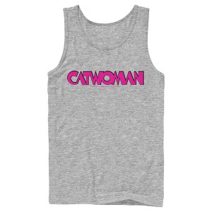 Men's Batman Catwoman Logo Tank Top - 1 of 4