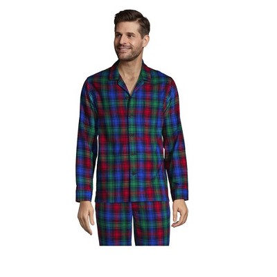 Lands' End Men's Flannel Pajama Shirt