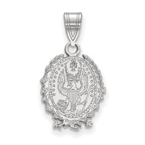 Black Bow Jewelry Sterling Silver Georgetown Hoyas NCAA Medium Pendant - 1 of 3