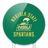 Norfolk State University Spartans Logo Acrylic Cake Topper Party Decoration for Wedding Anniversary Birthday Graduation - 3 of 4