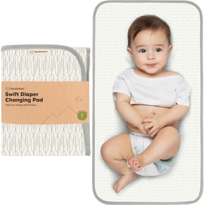 KeaBabies Swift Diaper Changing Pad, Portable Waterproof Diaper Changing Pad for Baby, Travel Changing Pad for Diaper Bag