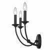 Z-Lite Arabella 3 - Light Wall Light in  Matte Black - 4 of 4